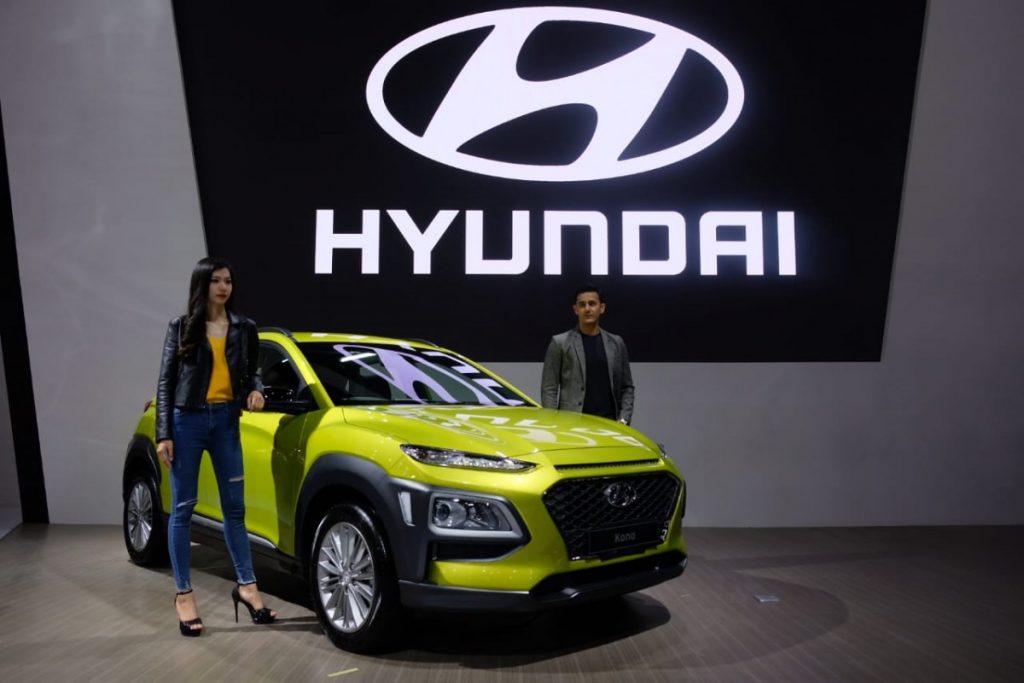 Hyundai Kona Lebih Berkarakter, Tebar Pesona di IIMS 2019  