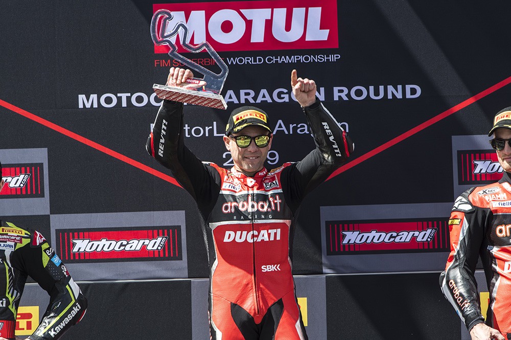 Alvaro Bautista Genapkan 350 Kali Kemenangan Ducati  