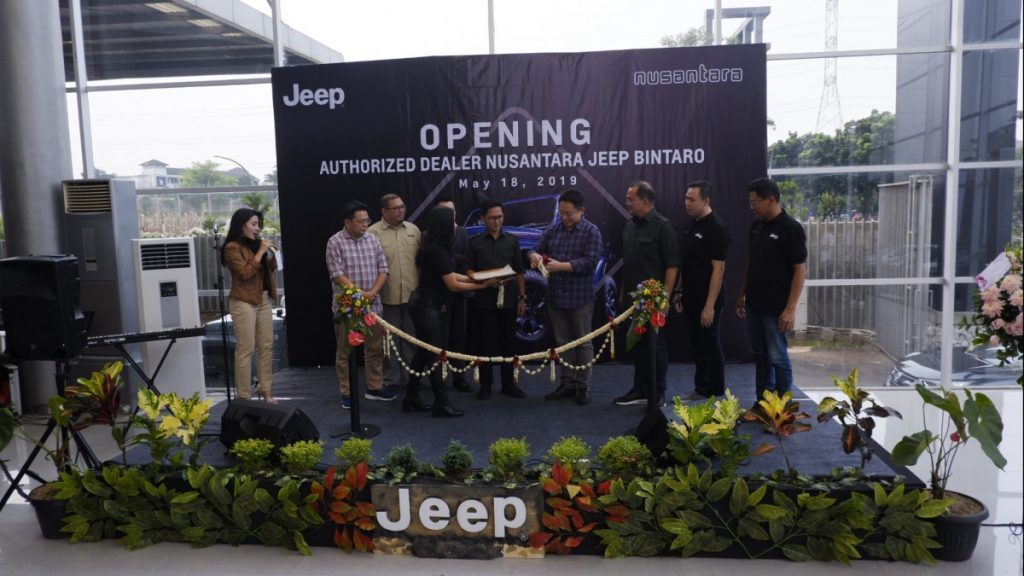 Hascar dan Nusantara Group Buka Diler Jeep Bintaro 