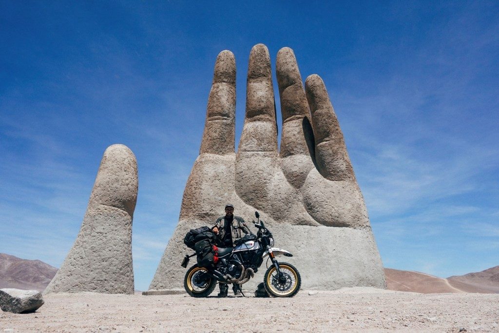 Pakai Ducati Scrambler Desert Sled Keliling 35 Negara  