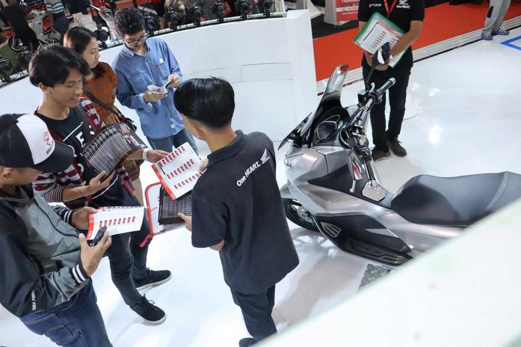 Honda PCX Laris Manis di IIMS 2019  