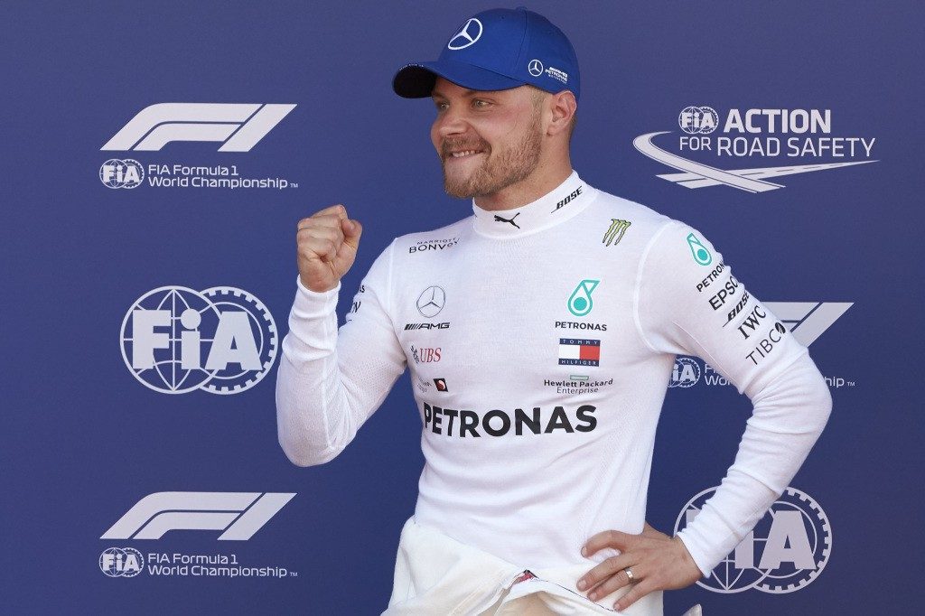 Valtteri Bottas, Hat Trick Pole Position F1 2019  