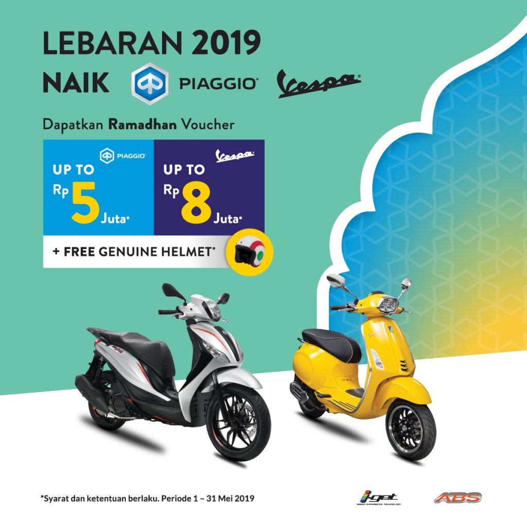 Mau Beli Vespa? Nih, Promo Ramadhan dari Piaggio Indonesia  