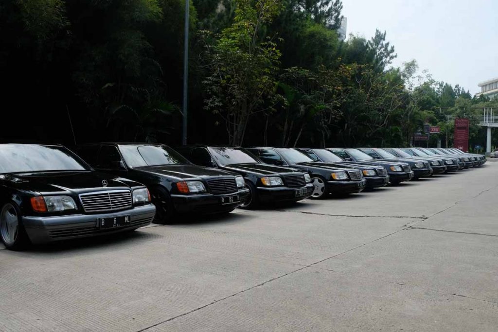 Tiga Klub Mercedes-Benz Gelar Presidential Motorcade Friendship Touring  