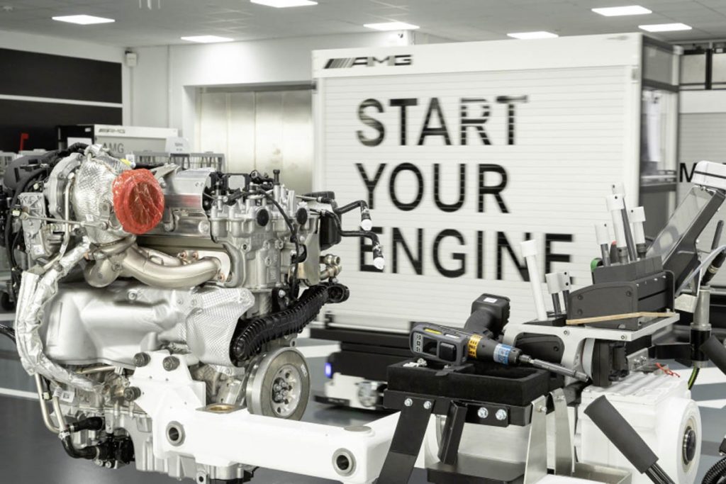 Mercedes-AMG Kembangkan Mesin Empat Slinder Turbocharged  