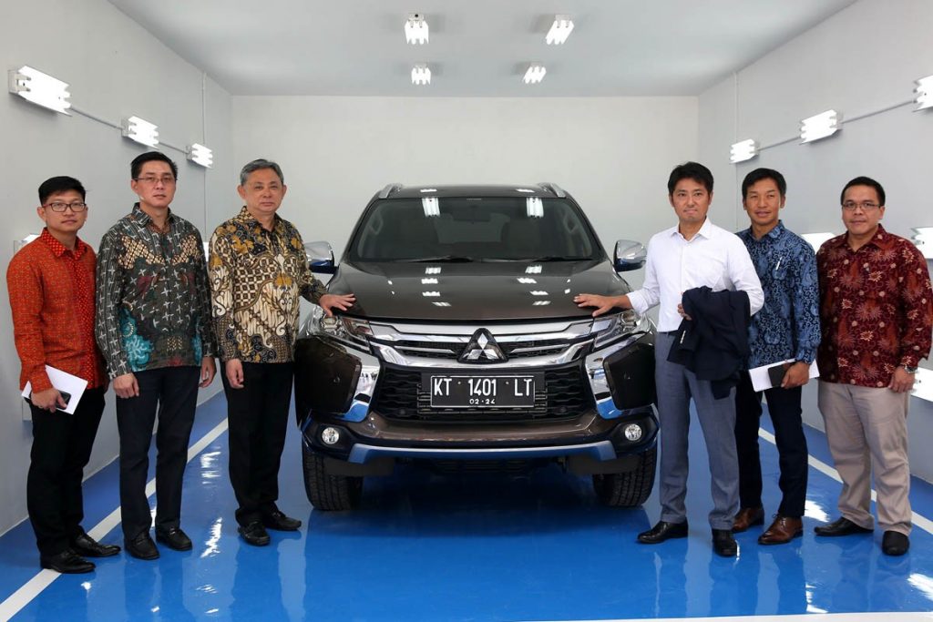 Peresmian Fasilitas Body & Cat ke-13 Mitsubishi di Balikpapan  