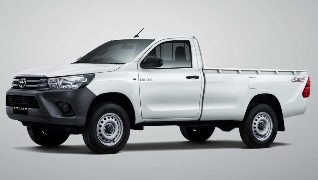 Toyota Hilux Single Cabin Diesel Disuguhkan Mesin Baru  