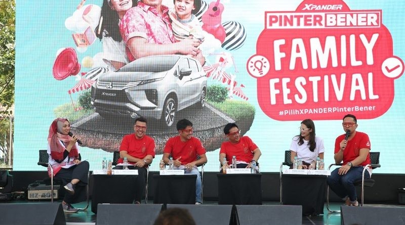 Xpander Pinter Bener Family Festival Bidik Keluarga Muda Bekasi  