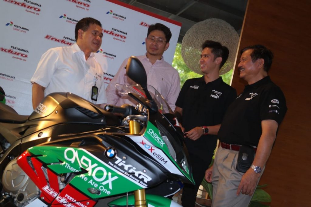 Pertamina Enduro Sponsori Ali Adrian Turun di Kelas Superbike 1000cc  