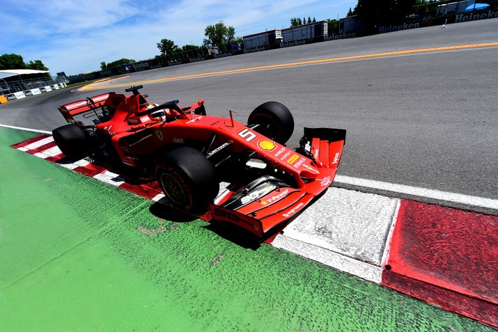 F1 Kanada 2019: Sebastian Vettel Raih Pole Position  