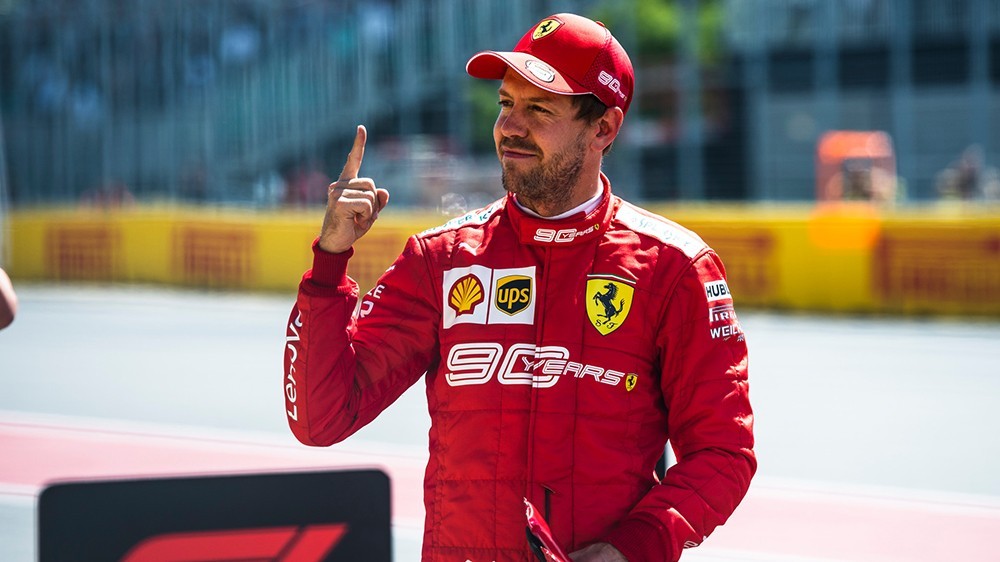 F1 Kanada 2019: Sebastian Vettel Raih Pole Position  