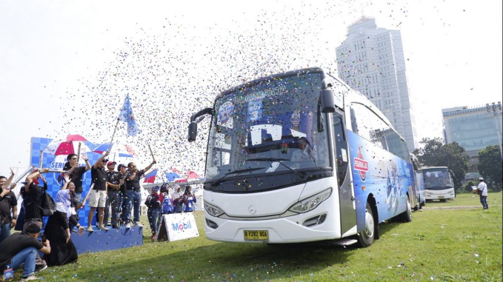 Federal Lubricants dan Mobil Lubricants Berangkatkan 600 Pemudik  