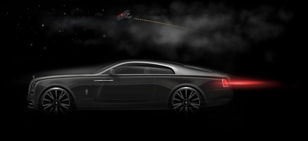 Sketsa Rolls-Royce Wraith Eagle VIII, Jelang Diwujudkan  
