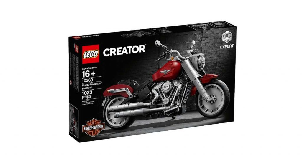 Lego Creator Harley-Davidson Fat Boy, ada 1.023 Keping  