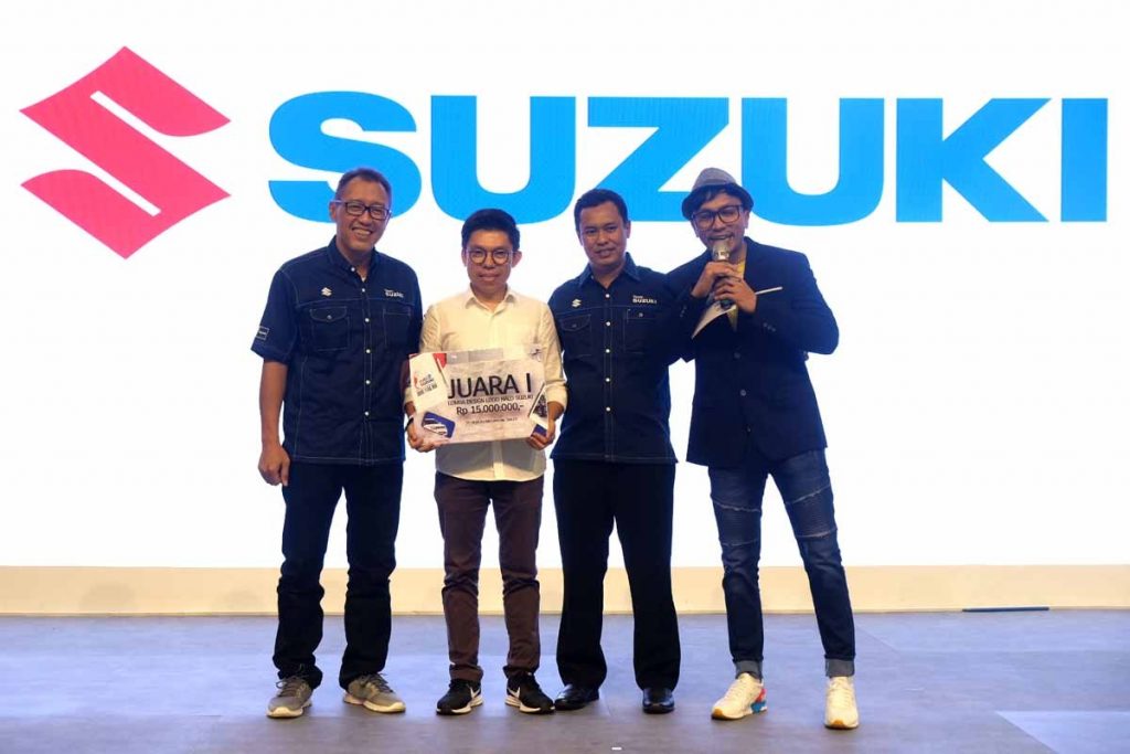Halo Suzuki Memperkenalkan Logo Baru di GIIAS 2019  