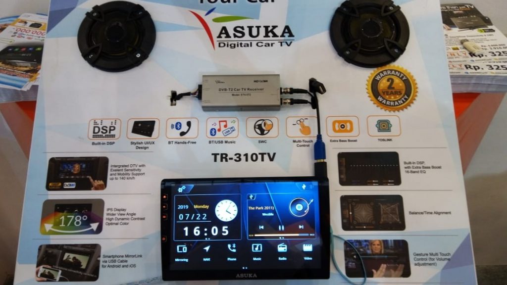 GIIAS 2019, Asuka Car TV Luncurkan Dua Produk Terbaru  