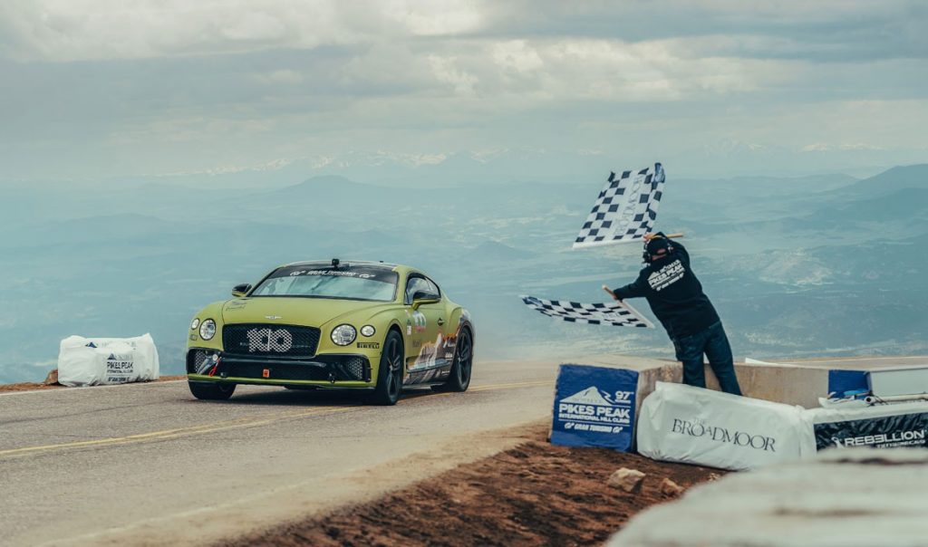 Bentley Continental GT, Tercepat di Pikes Peak 2019  
