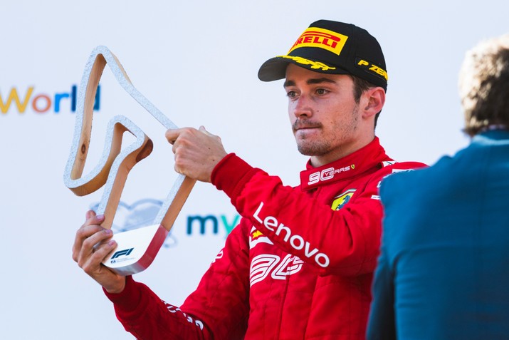 Hasil F1 Austria 2019: Charles Leclerc Gigit Jari Lagi  