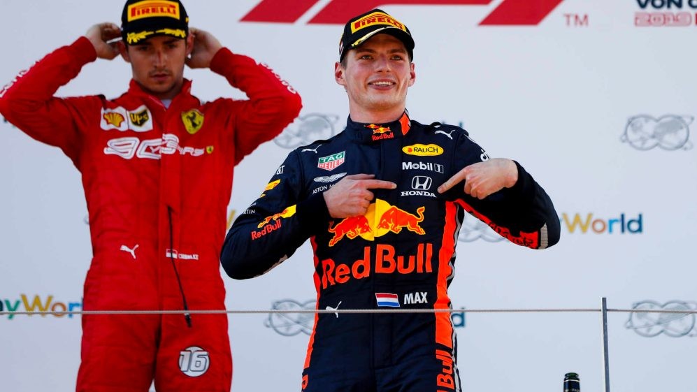 Hasil F1 Austria 2019: Charles Leclerc Gigit Jari Lagi  