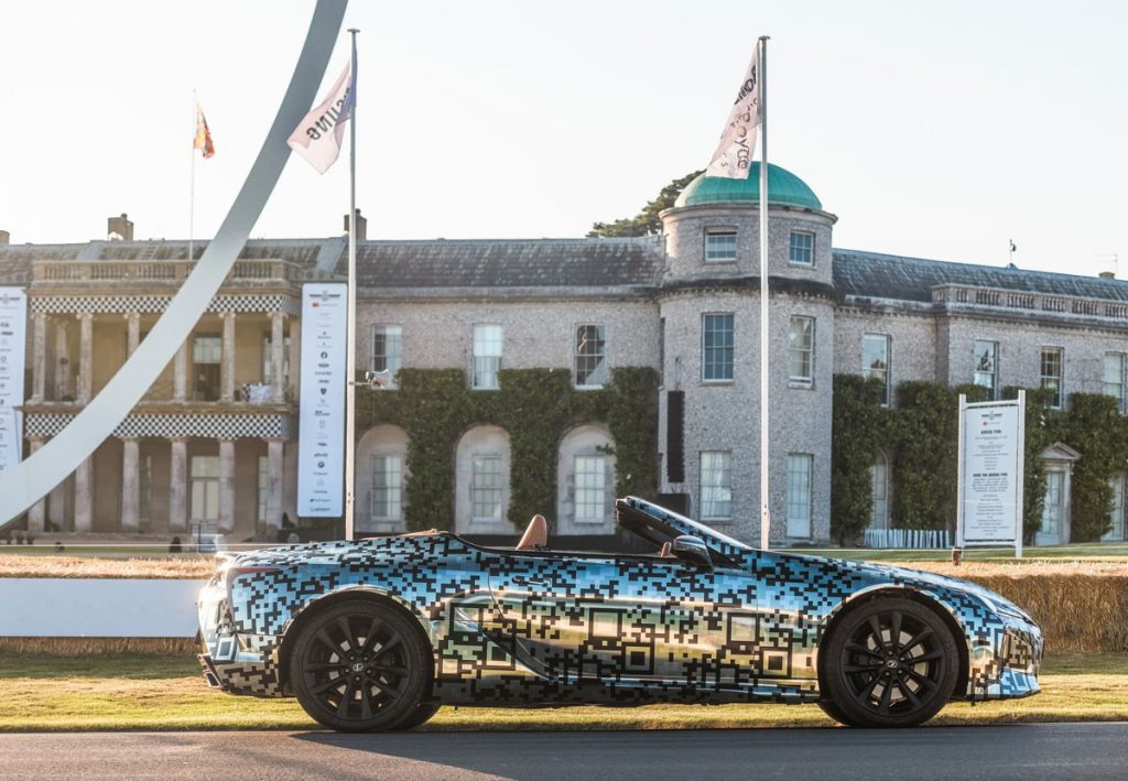 Lexus LC Convertible Sudah Buka Pesanan di Goodwood 2019  