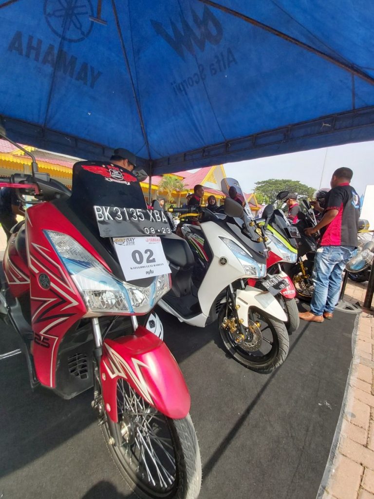 Kemeriahan Maxi Yamaha Day 2019 Singgah di Tebing Tinggi  