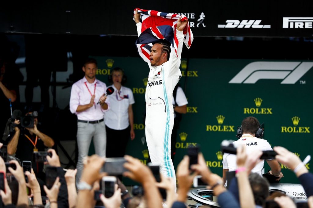 F1 Inggris 2019: Hamilton Perpanjang Rekor Menang di Silverstone  