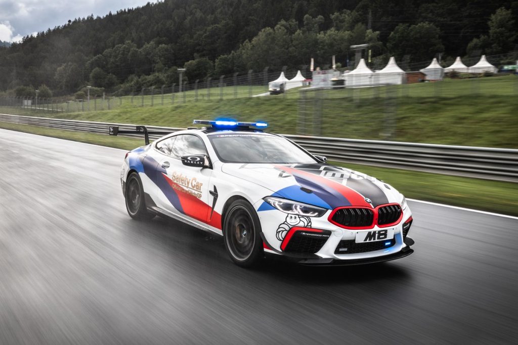 BMW M8 MotoGP Safety Car Nongol di Sirkuit Austria  