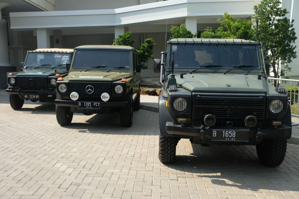 Warna Warni G-Class di Merceday Benz  