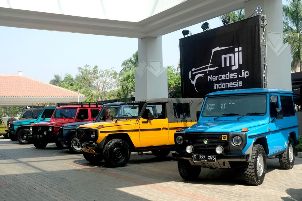 Warna Warni G-Class di Merceday Benz  