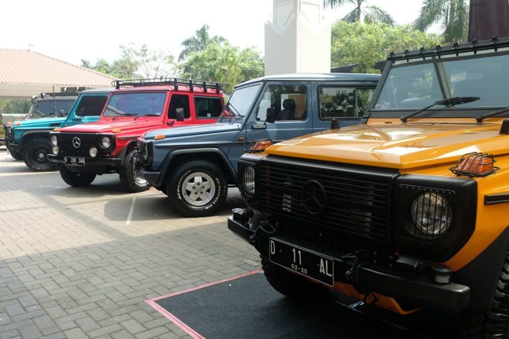 Warna Warni G-Class di Merceday Benz  