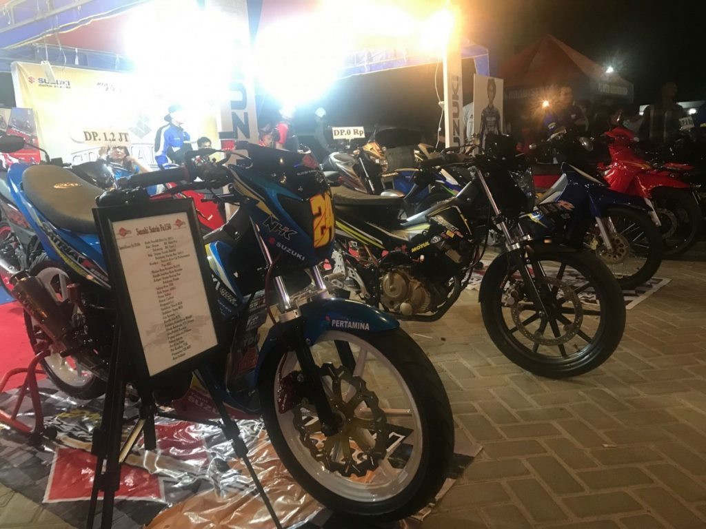 Ratusan Bikers Banjamasin Meriahkan Suzuki Satuday Night Ride  