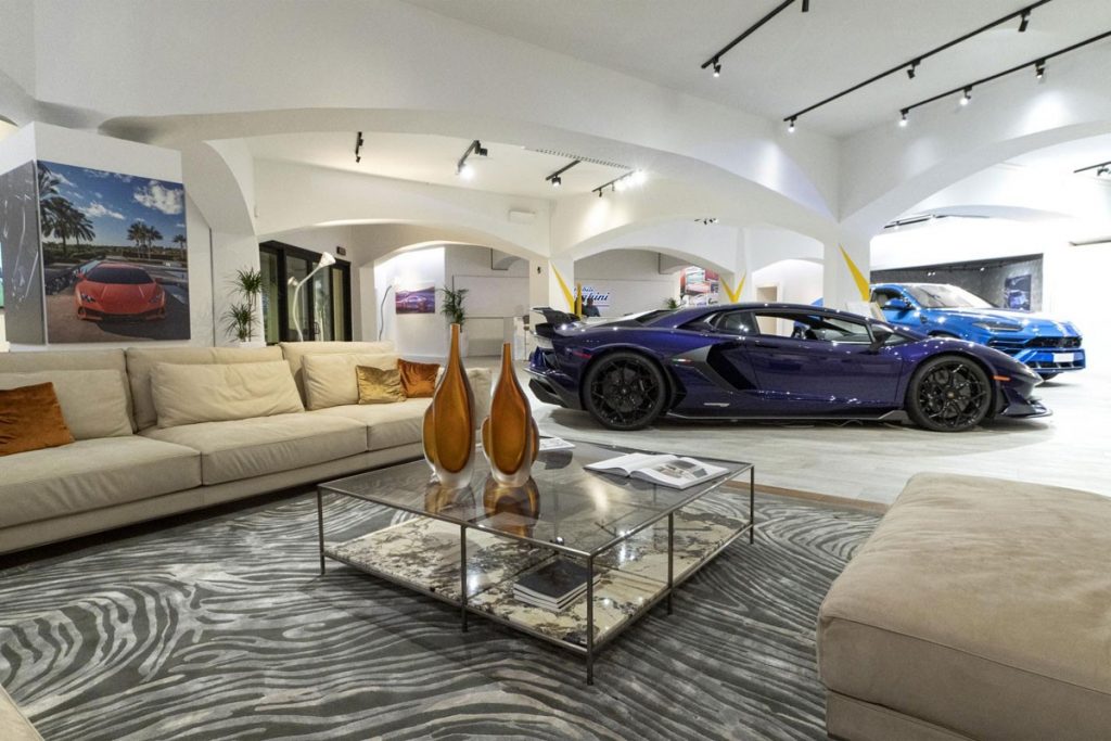 Lamborghini Lounge Porto Cervo Rancangan Visionnaire  
