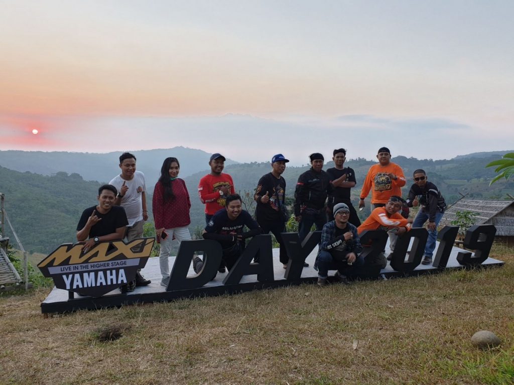 Maxi Yamaha Day Gowa, Camping Seru di Puncak Tinambung  