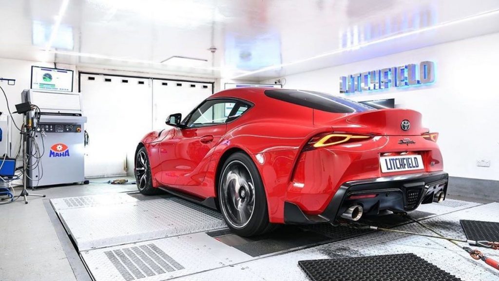 Toyota Supra Racikan Tuner Inggris, 420 HP!  