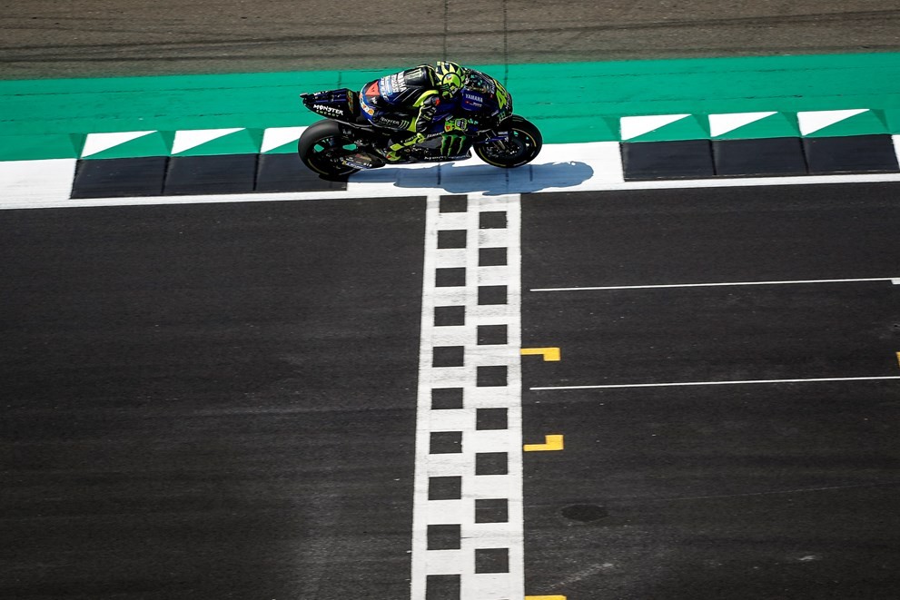 MotoGP Inggris 2019: Rossi Nyaris Raih Pole Position  