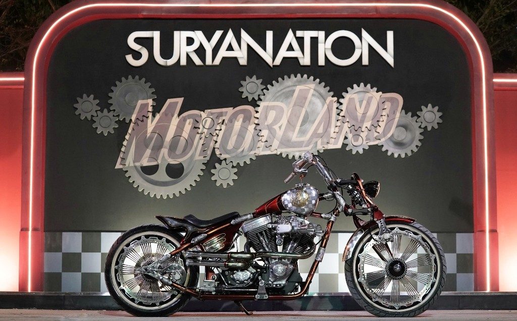 Modifikasi Harley-Davidson FXR Jawara SML Makassar  