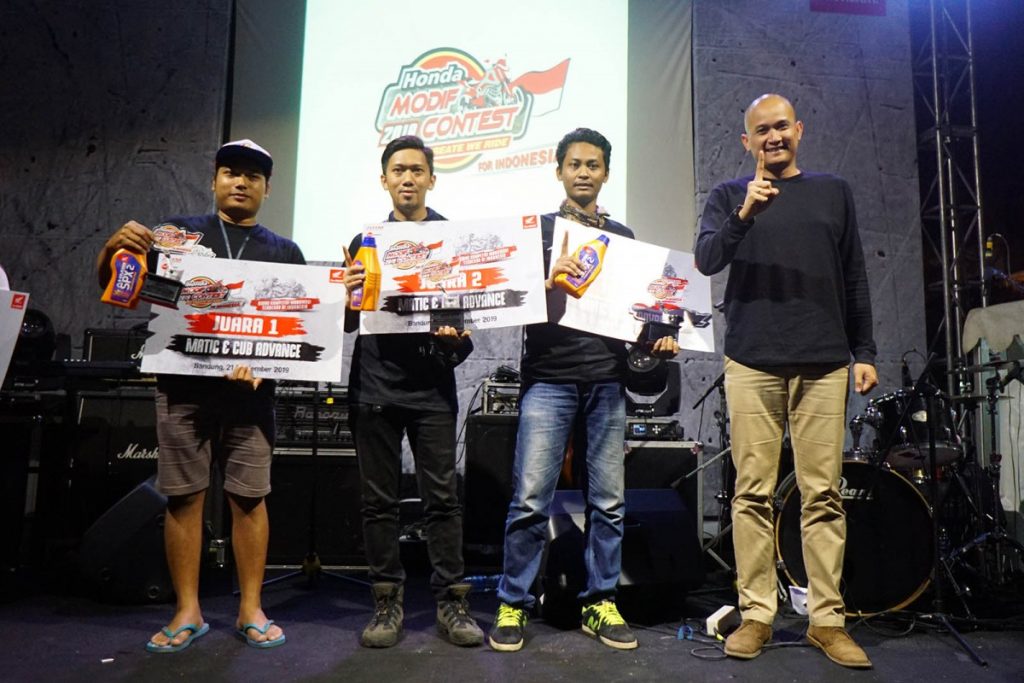 Modifikator Jawa Barat Adu Kreatifitas di Honda Modif Contest 2019  