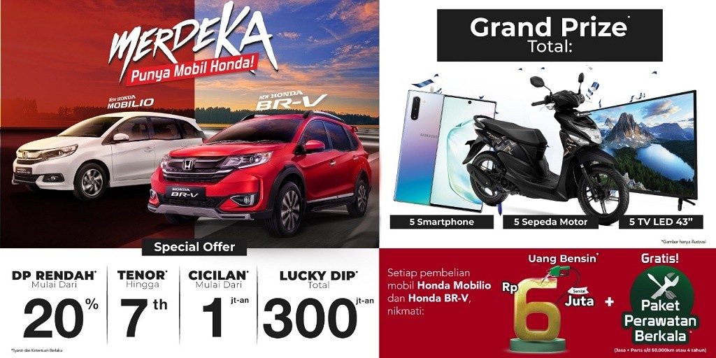 Honda Suguhkan Grand Prize 5 Unit Motor di GIIAS Makassar  