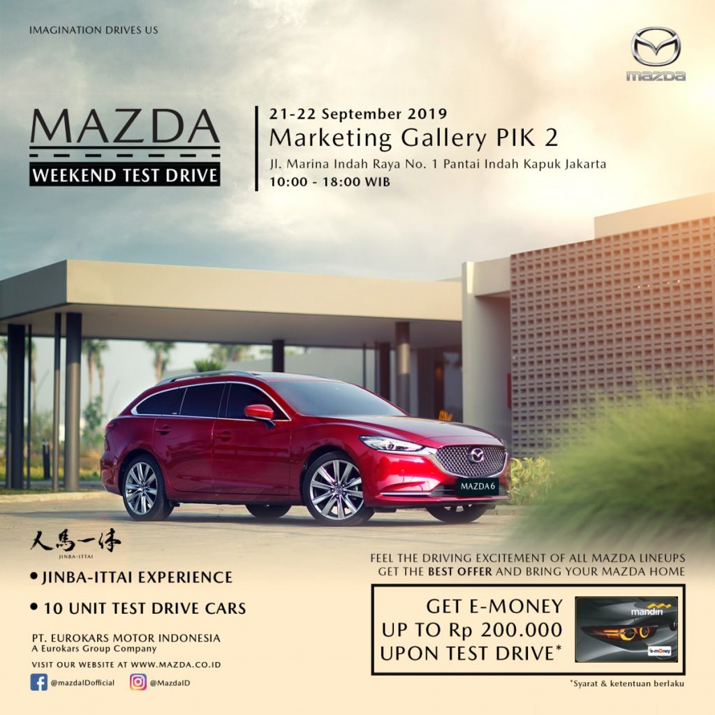 Tertarik Berakhir Pekan dengan Mobil Mazda? Ini Waktunya!  
