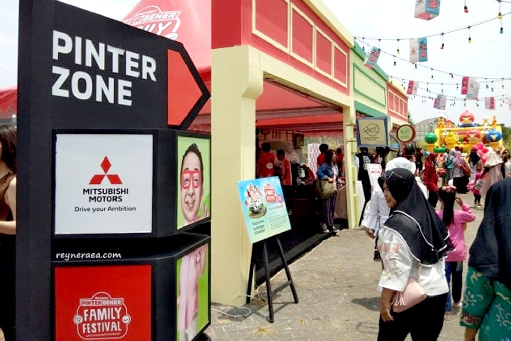 Keseruan Masyarakat Surabaya di 'Pinter Bener Family Festival'  