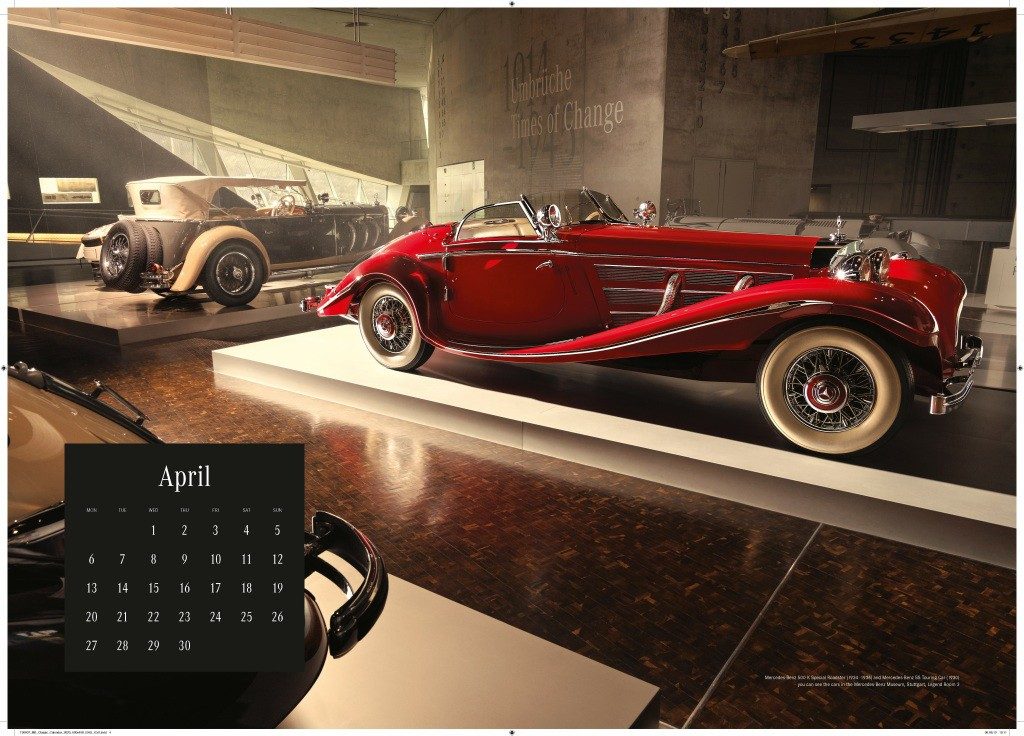 Mercedes-Benz Classic Calendar 2020  