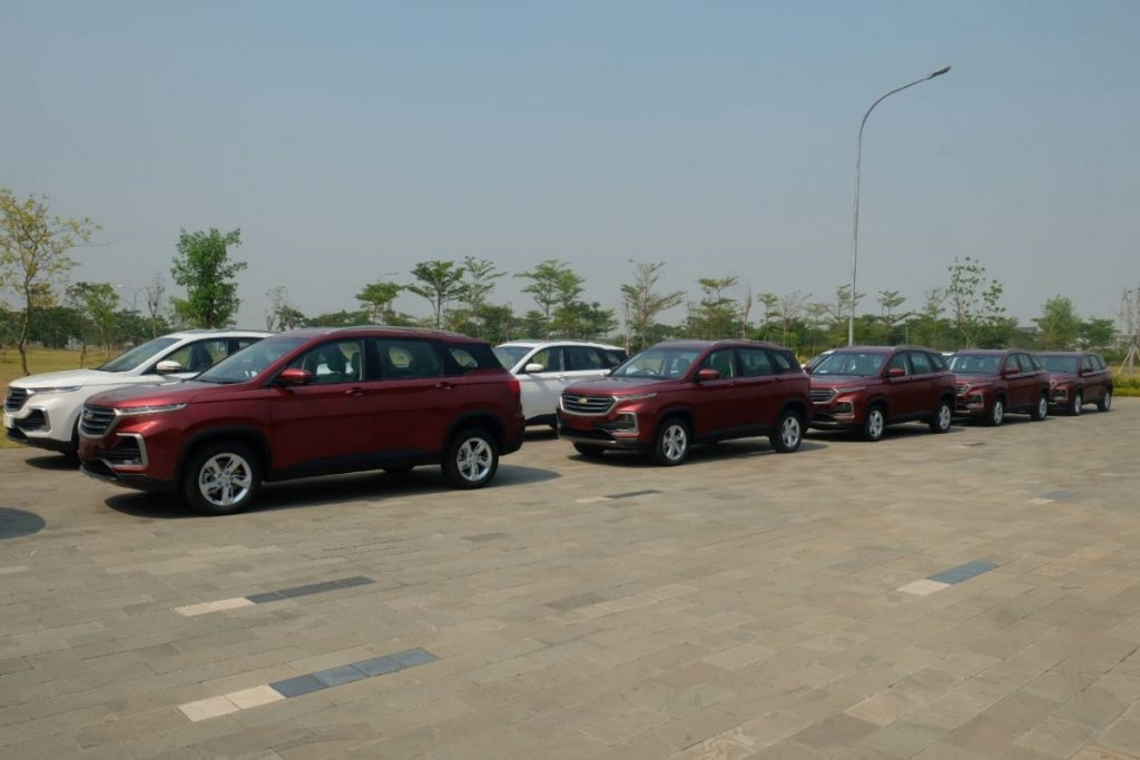 Wuling Motors Indonesia Ekspor Perdana Chevrolet Captiva  