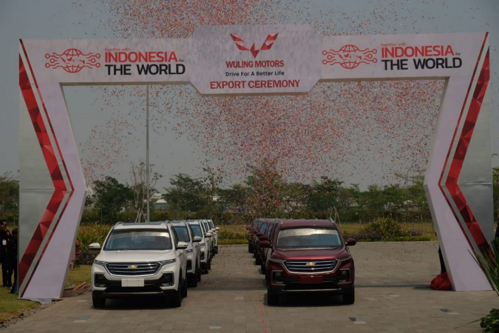 Wuling Motors Indonesia Ekspor Perdana Chevrolet Captiva  