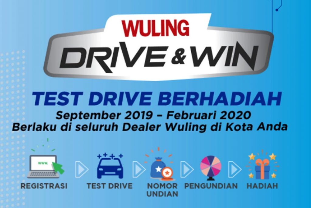 Program ‘Drive & Win’, Test Drive Berhadiah Mobil Wuling  