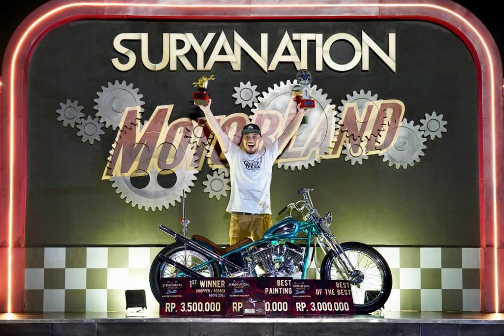 Suryanation Motorland Surabaya, Kualitas Custom Bike Makin Merata  