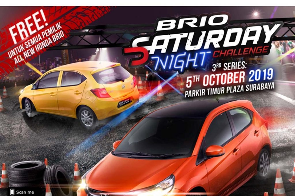 Brio Saturday Night Challenge Sambangi Surabaya  
