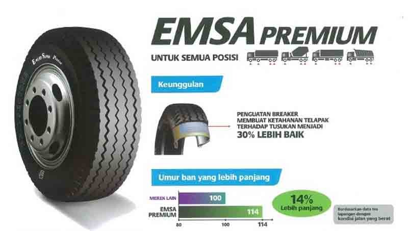 EMSA Premium, Inovasi Terbaru Bridgestone  