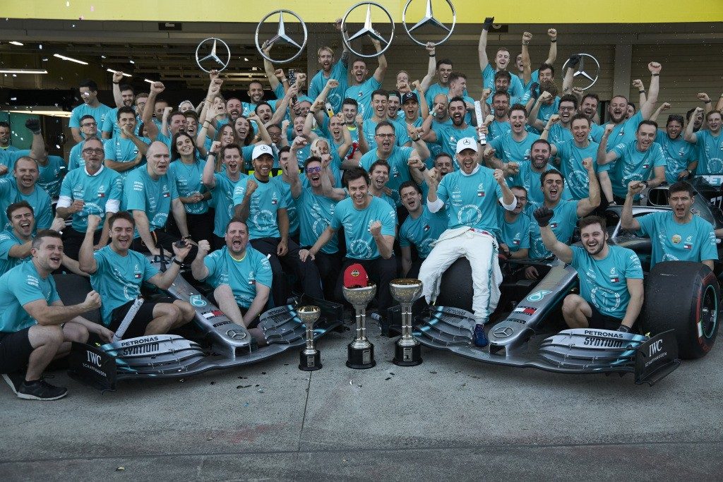Tim Mercedes-AMG Petronas Motorsport Juara Dunia F1 2019  