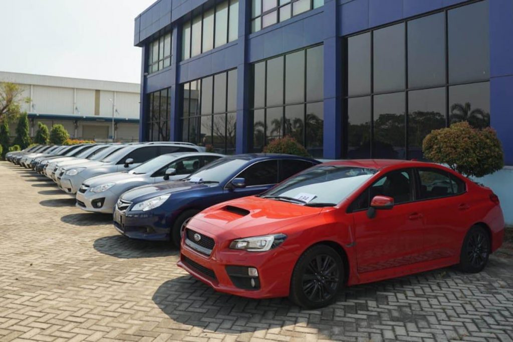 Hasil Lelang Mobil Subaru Oleh Bea Cukai Tembus Rp 22 Miliar  