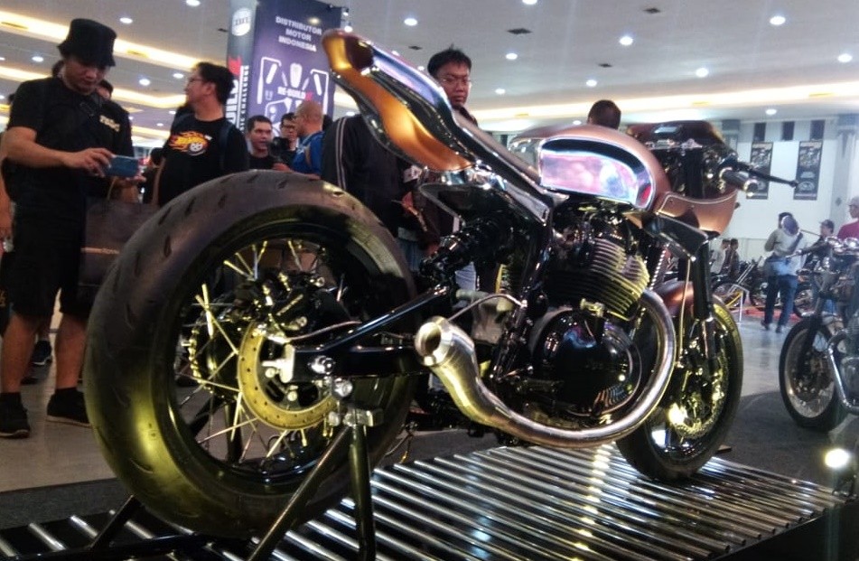 Ikuti Perkembangan Zaman, Motor Listrik Siap Ikut Ajang Custom  